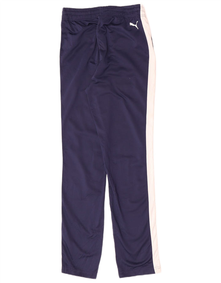 Puma Træningsdragtsbukser til mænd Small Navy Blue Colourblock