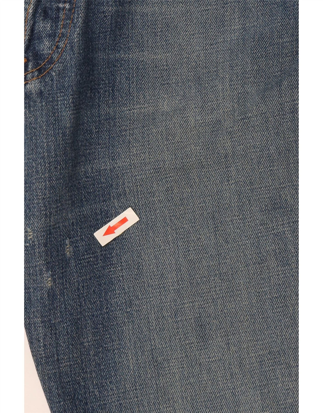 Levi's Mens 501 Distressed Straight Jeans W27 L32 Blue Cotton