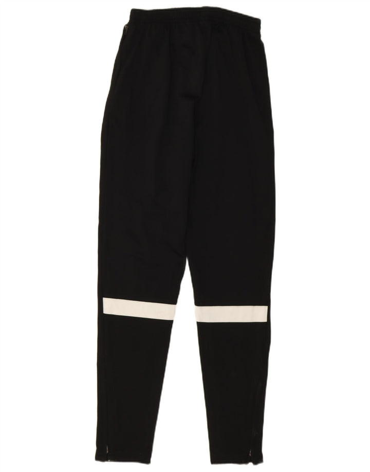 Nike Mens Dri Fit Tracksuit Trousers Small  Black Colourblock Polyester