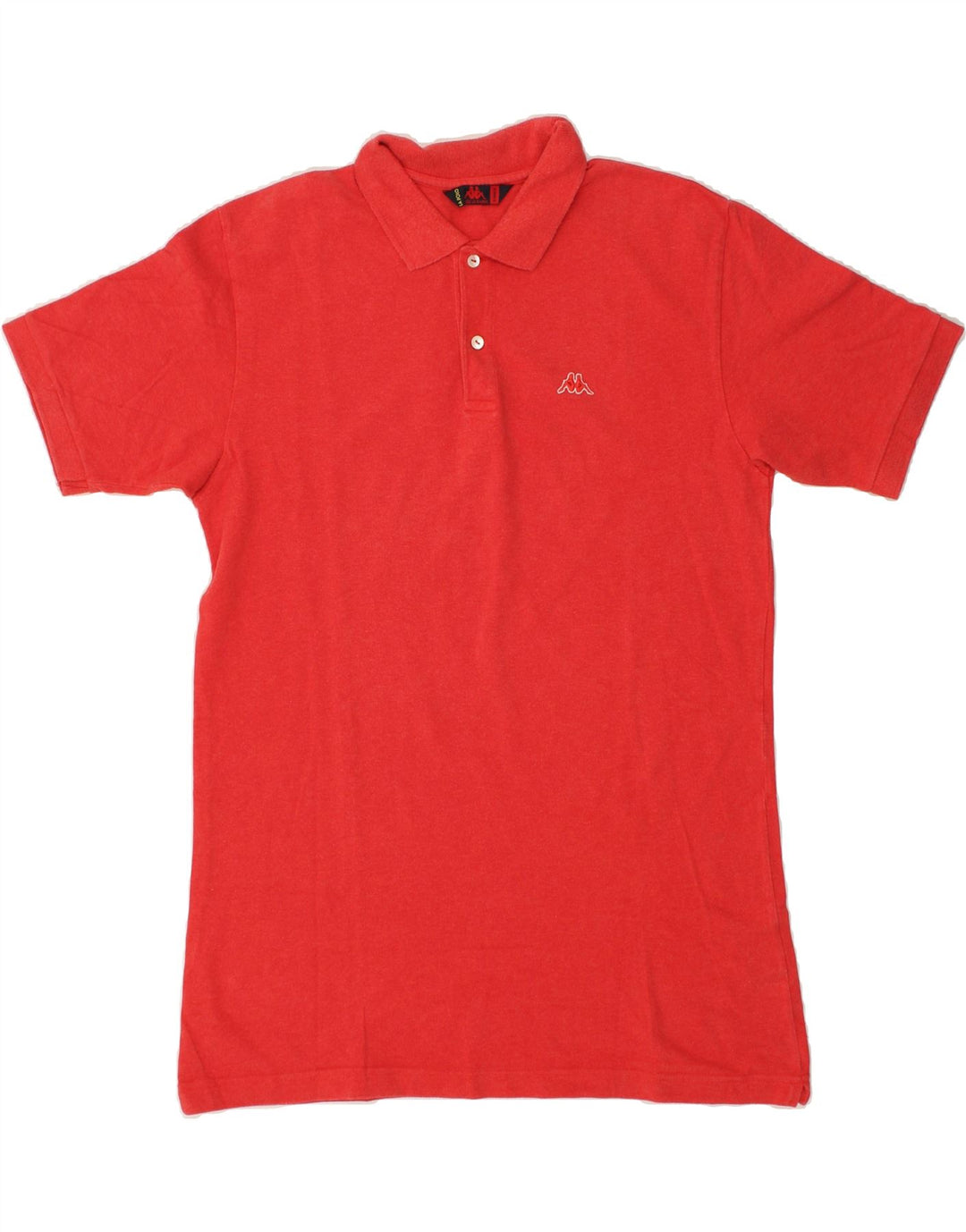 KAPPA Mens Slim Polo Shirt XL Red Cotton | Vintage Kappa | Thrift | Second-Hand Kappa | Used Clothing | Messina Hembry 