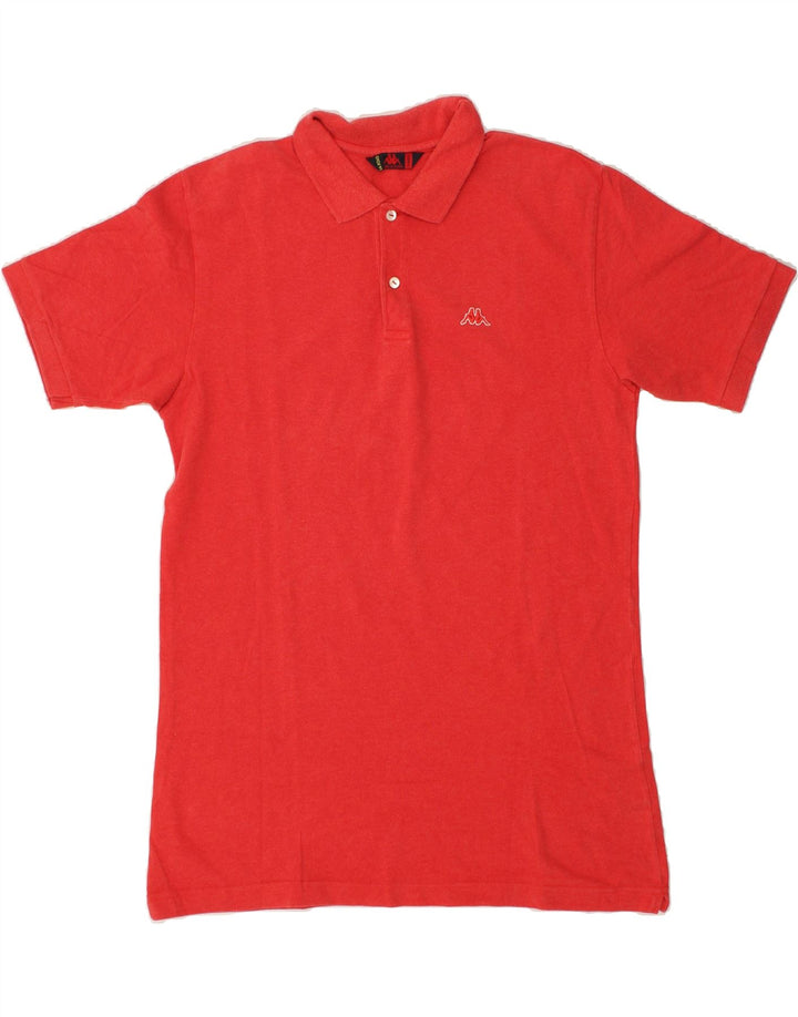 KAPPA Mens Slim Polo Shirt XL Red Cotton | Vintage Kappa | Thrift | Second-Hand Kappa | Used Clothing | Messina Hembry 
