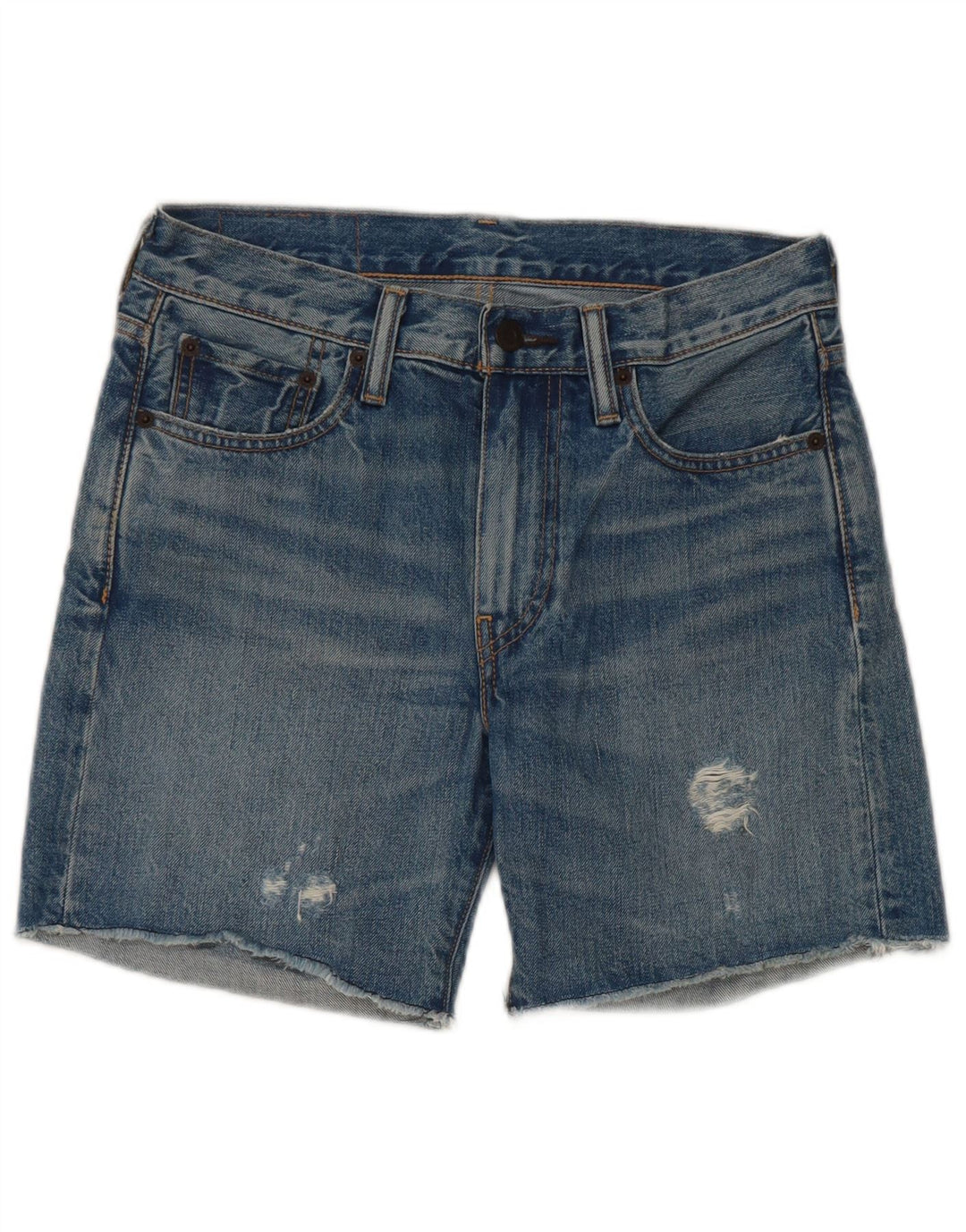 Levi's Womens 505 Denim Shorts W27 Small  Blue Cotton