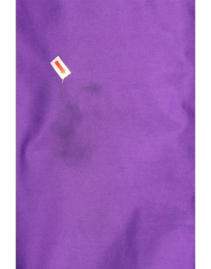 Pantaloni de schi vintage pentru bărbați, nailon violet mediu