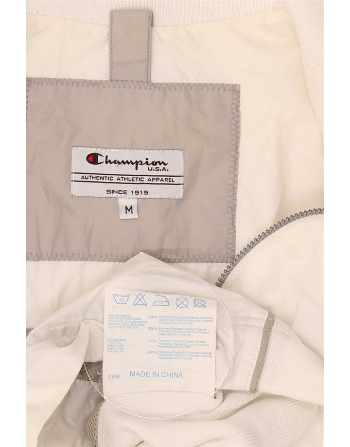 Giacca da tuta da donna Champion UK 14 Medium White Poliammide