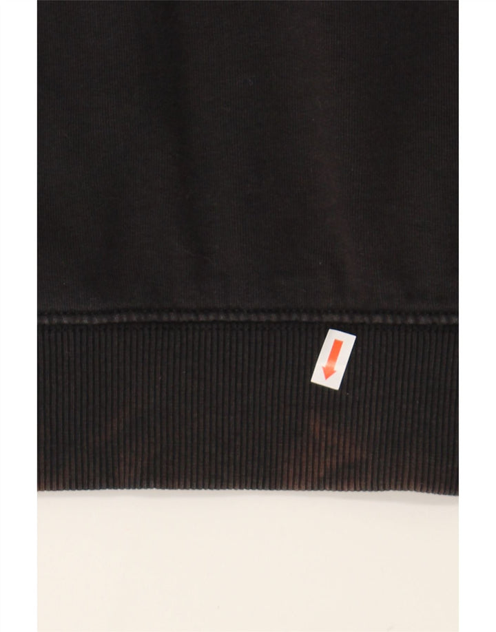 VANS Mens Graphic Sweatshirt Jumper Small Black Cotton Vintage Vans and Second-Hand Vans from Messina Hembry 