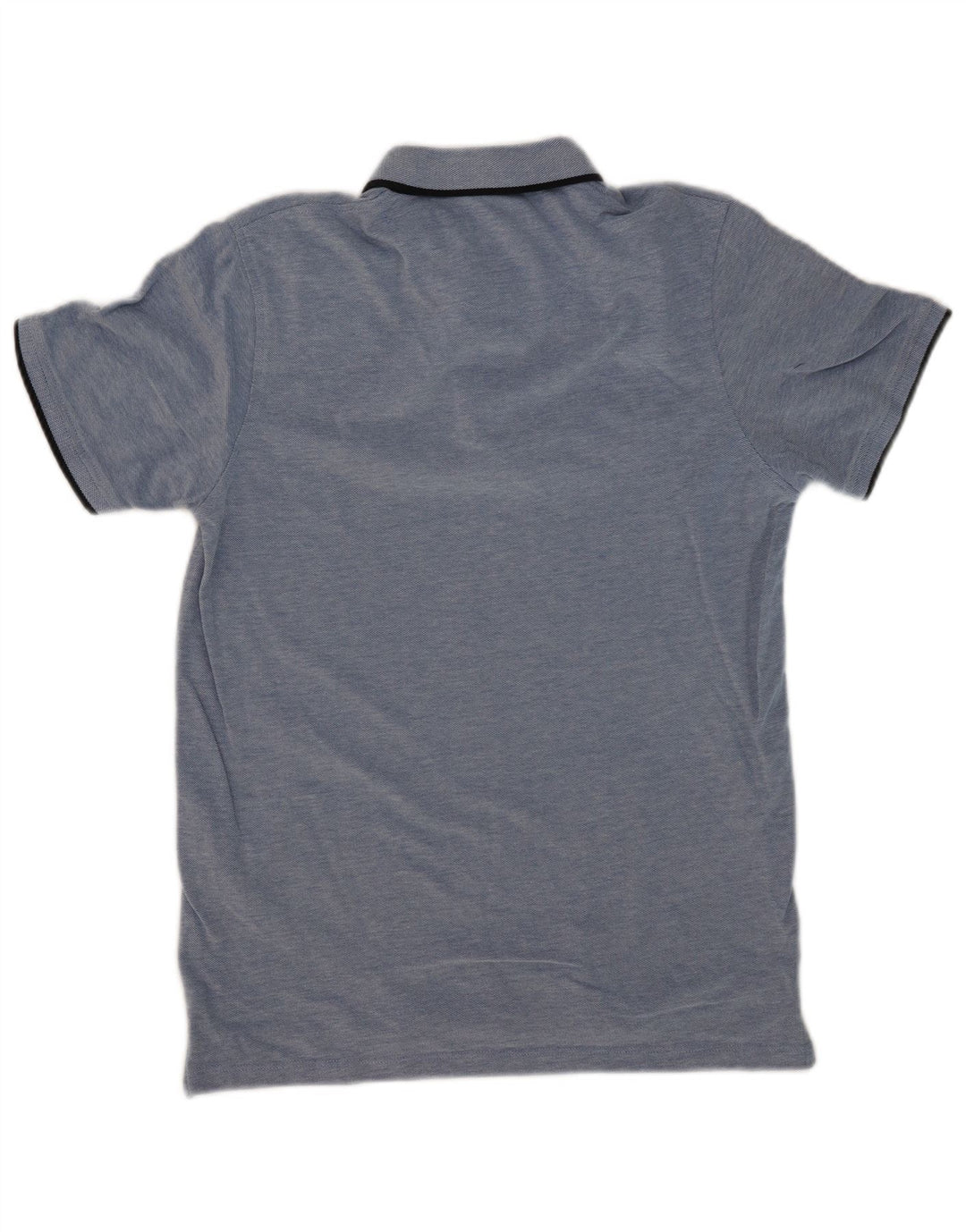 Jack & Jones Mens Polo Shirt Medium Blue Cotton