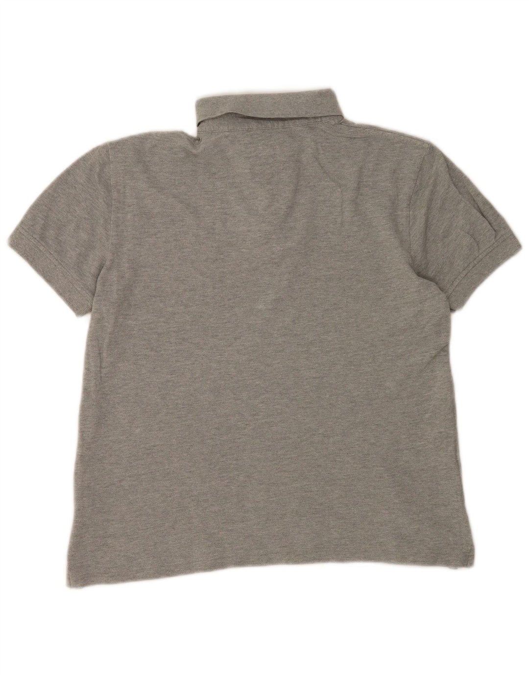 Tommy Hilfiger Polo Homme Gris Moyen Coton