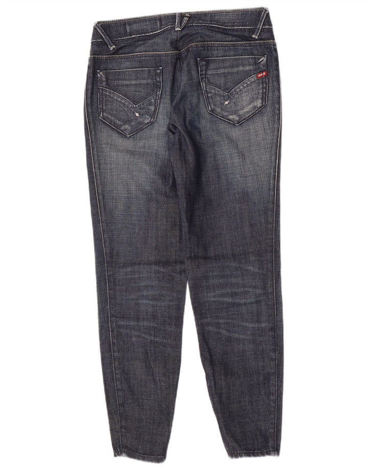 Gas Dame Slim Jeans W27 L26 Blå Bomuld