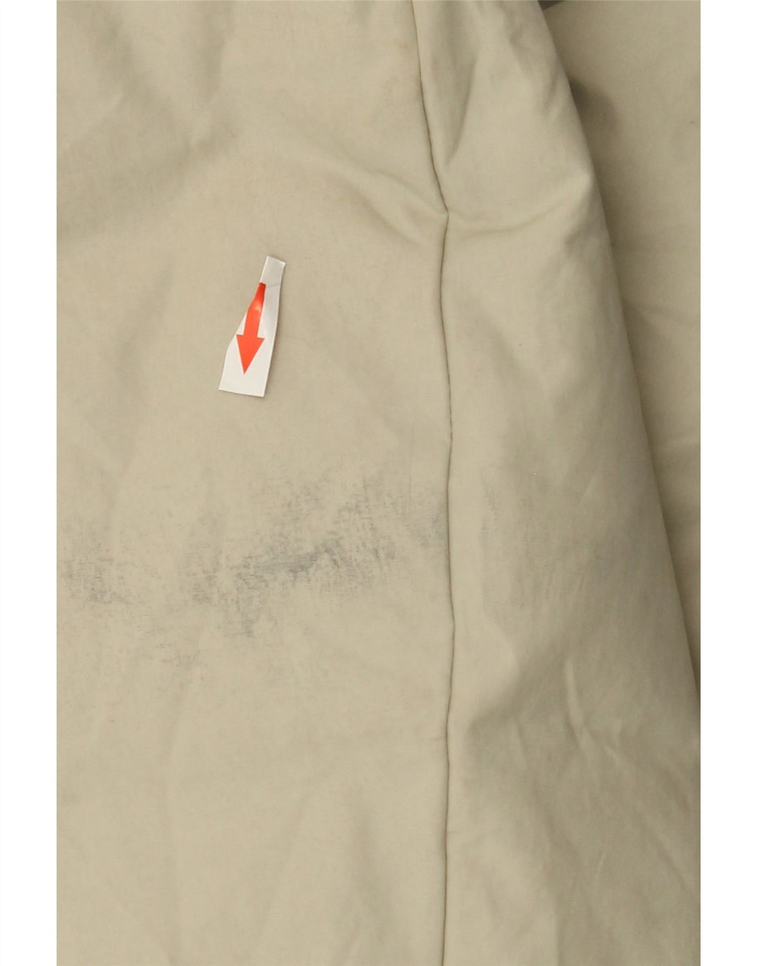 Zara Dame Oversized Polstret Jakke UK 10 Lille Grå Bomuld