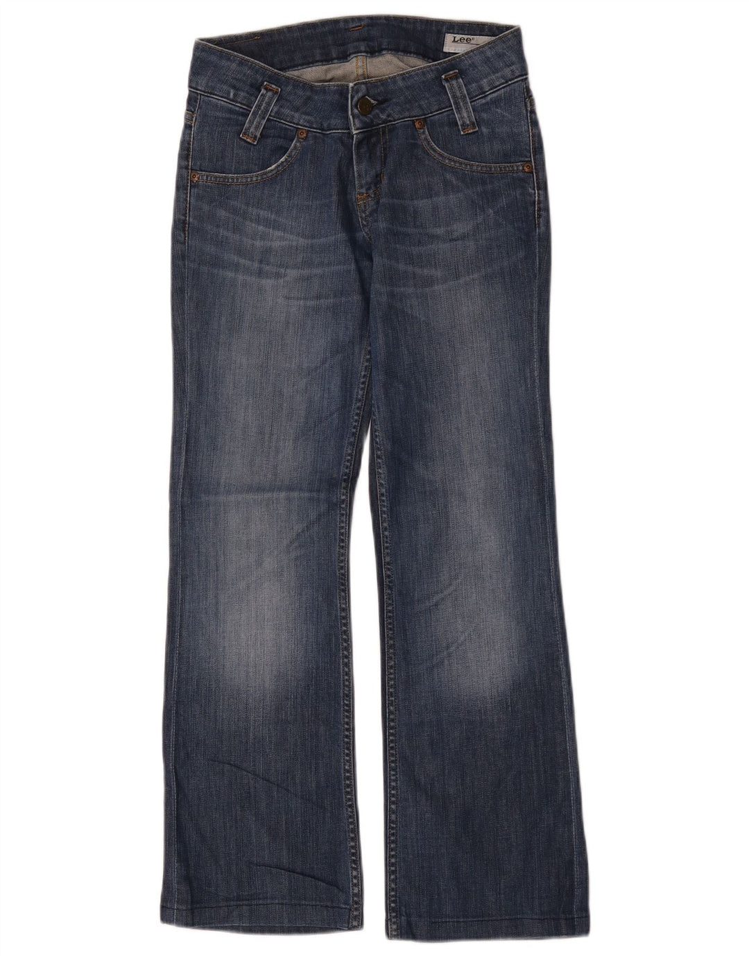 Lee Womens Leola Bootcut Jeans W26 L28 Blue Cotton