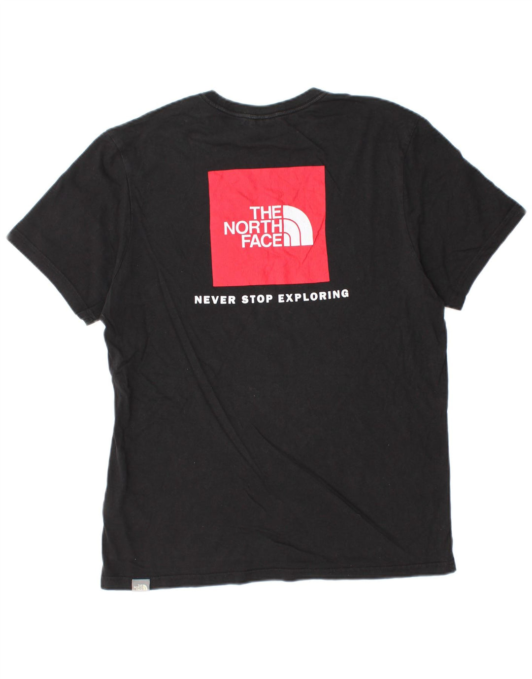 The North Face Mens Graphic T-Shirt Top Medium Black Cotton