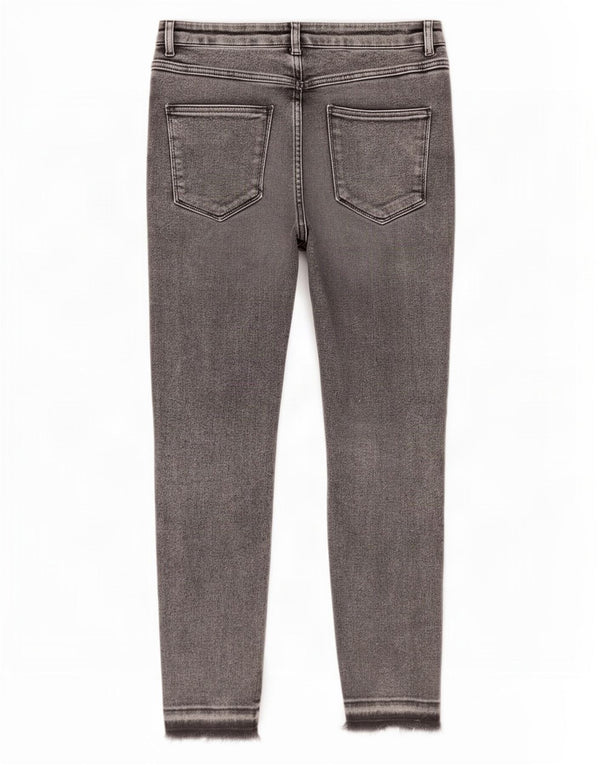 Blugi skinny pentru femei cu talie înaltă Zara EU 40 Medium W30 L26 Gri