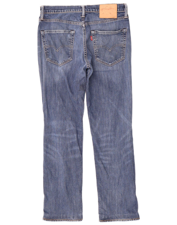 Levi's Damen Slim Jeans W32 L28 Blaue Baumwolle