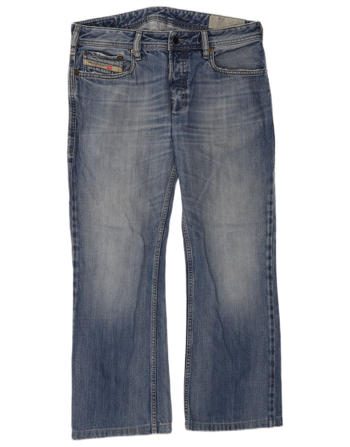 Diesel Jeans Zatiny Regular Bootcut da Uomo W30 L27 Cotone Blu