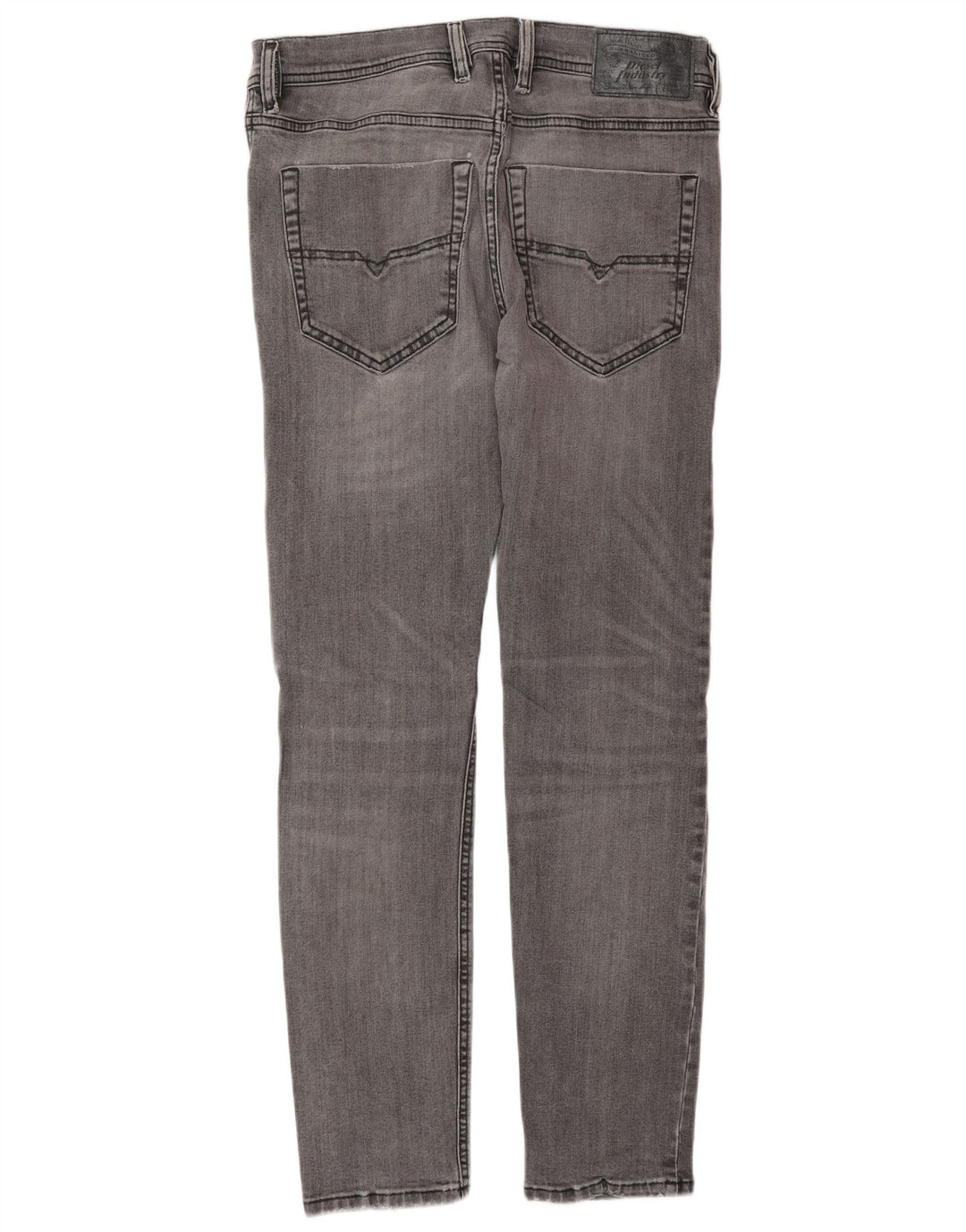 DIESEL Mens Skinny Jeans W29 L30 Grey Cotton