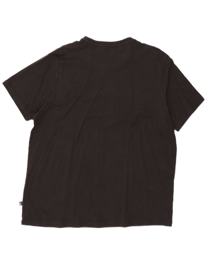 Puma Mens Graphic T-Shirt Top 2XL Black