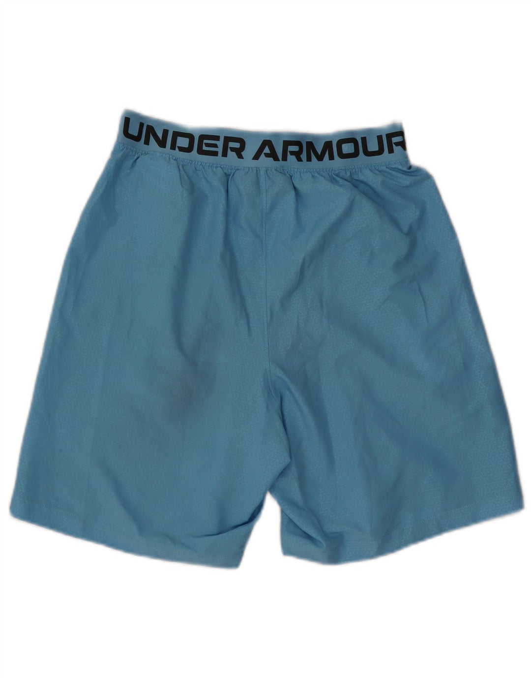 Under Armour Herre grafiske sportsshorts Små blå geometrisk polyester