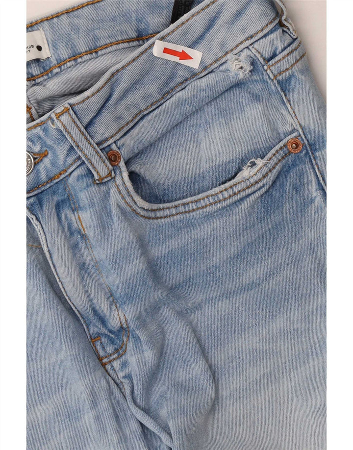 Zara Womens Slim Jeans EU 38 Small W28 L27 Blue Cotton