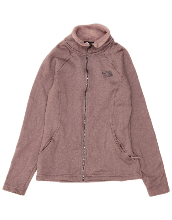 The North Face Womens Tracksuit Top Jacket UK 10 Small Pink Polyester