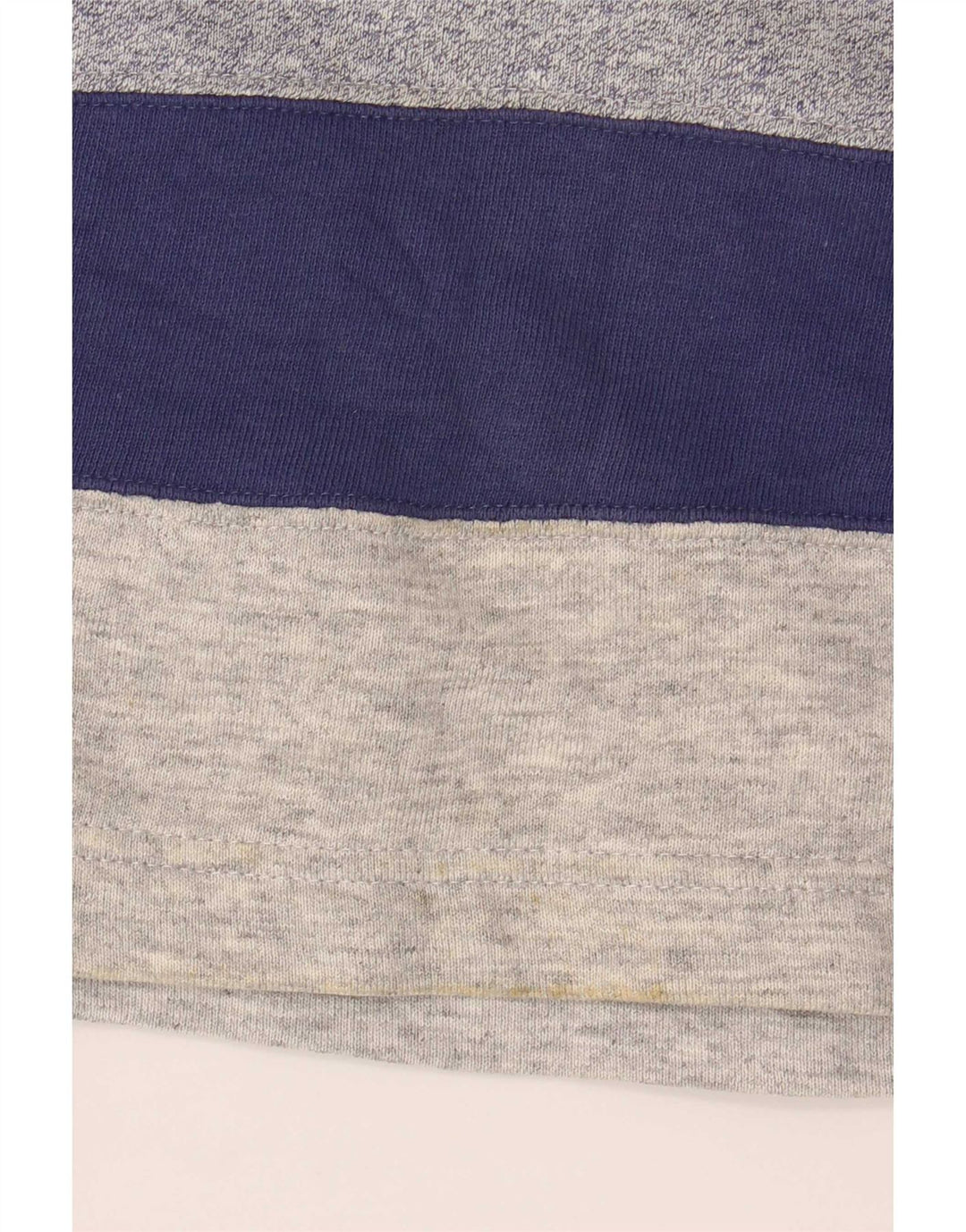 Gymnasium Mens Graphic Sweatshirt Jumper Large Blue Colourblock