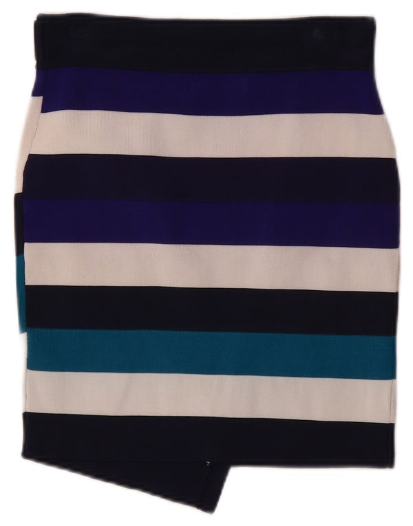Karen Millen γυναικεία φούστα ντυμένη νούμερο 1 2XS W26 πολύχρωμη βισκόζη