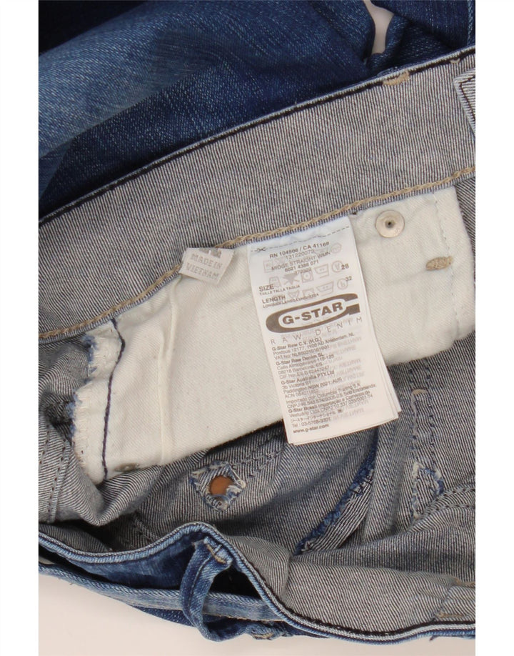 G-STAR Womens Bootcut Jeans W28 L28  Blue Cotton
