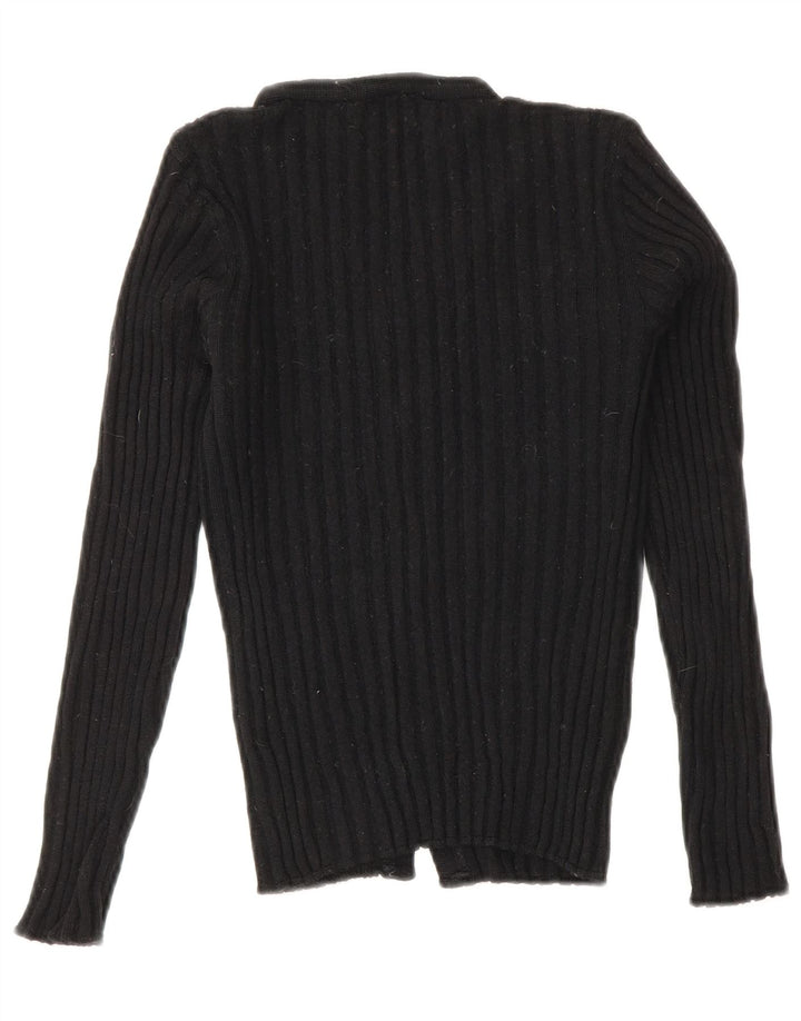 Damski sweter Roccobarocco Crop Cardigan IT 42 Średni czarny