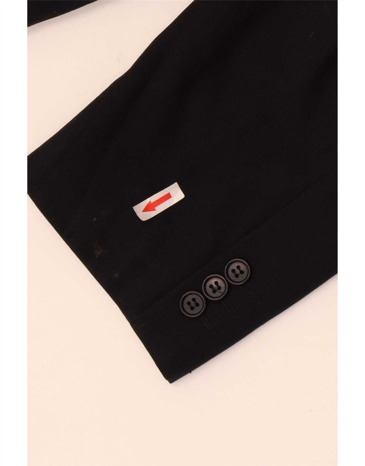 Marks & Spencer Herre 3-knaps blazerjakke UK 44 XL marineblå polyester