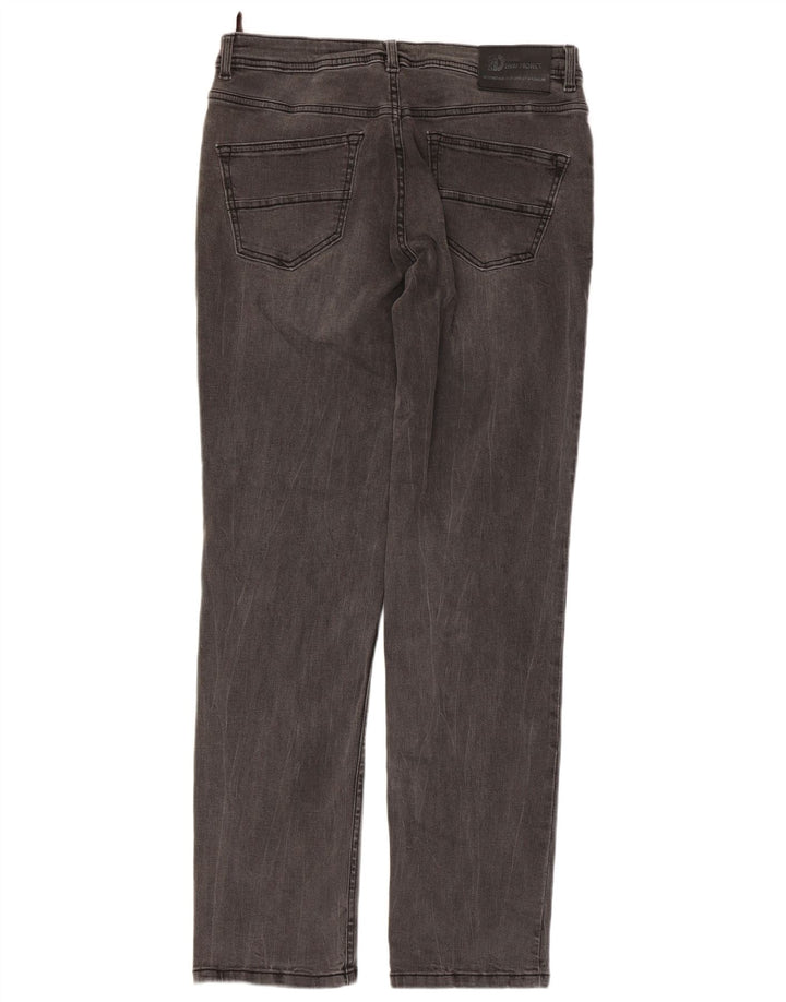 DACK'S Mens Straight Jeans IT 48 Medium W32 L31 Grey Cotton