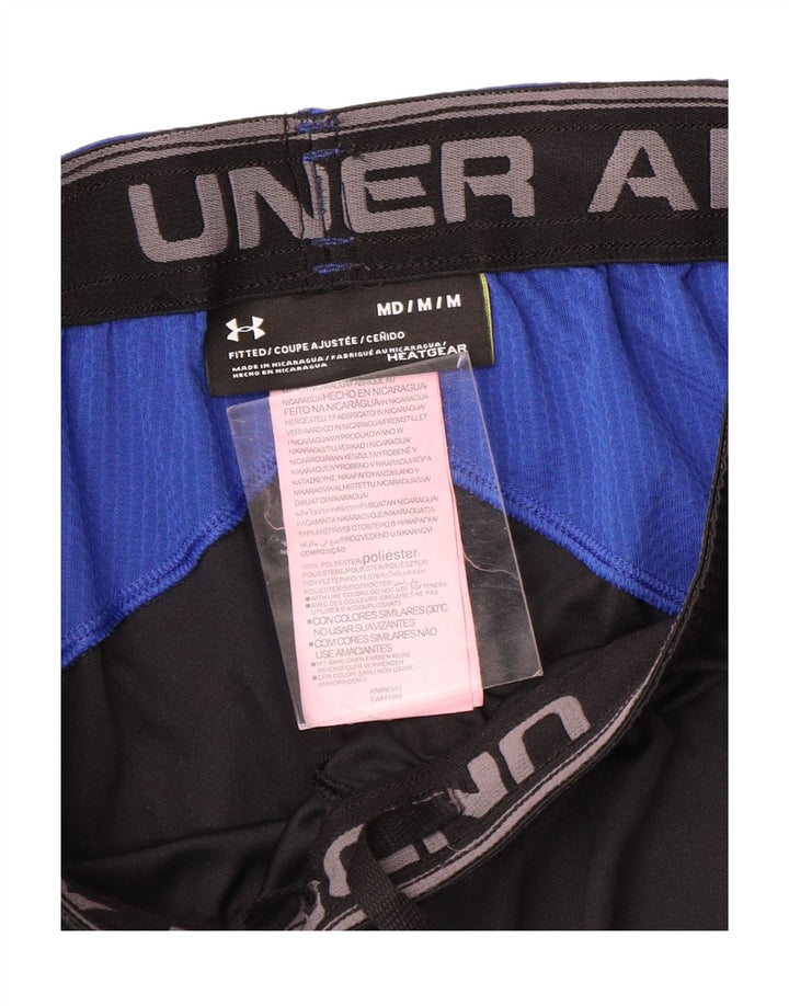 Under Armour Herre Heat Gear Sportsshorts Medium Sort Colourblock Polyester