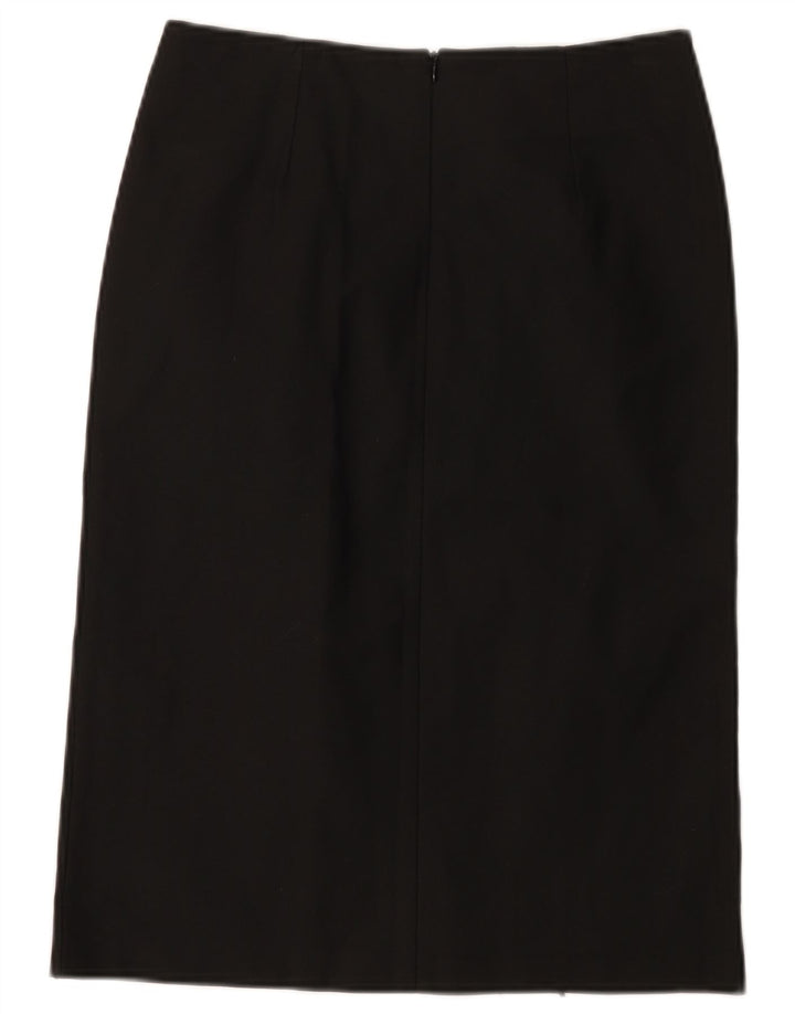 Stavros lige nederdel til kvinder IT 44 Medium W28 Sort polyester