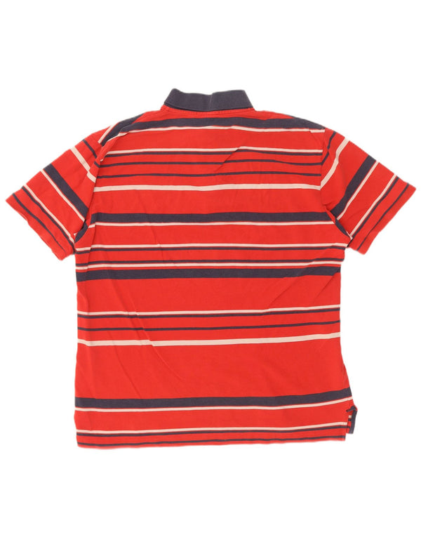 Polo da rugby da uomo Gant 2XL in cotone a righe rosse