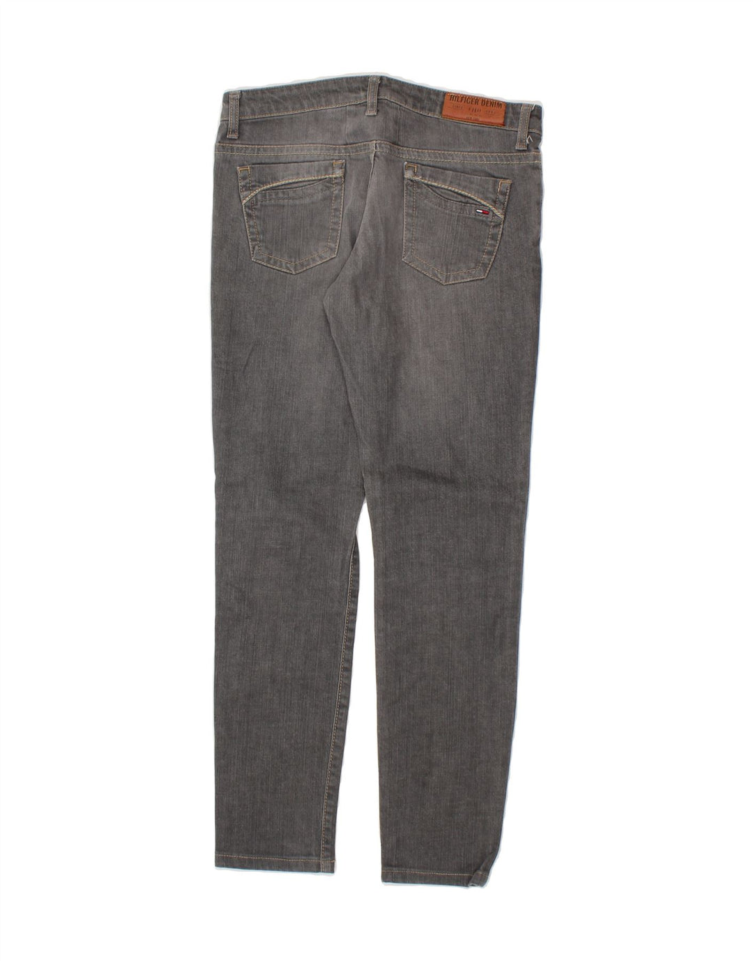 TOMMY HILFIGER Womens Skinny Jeans W30 L29 Grey Vintage Tommy Hilfiger and Second-Hand Tommy Hilfiger from Messina Hembry 