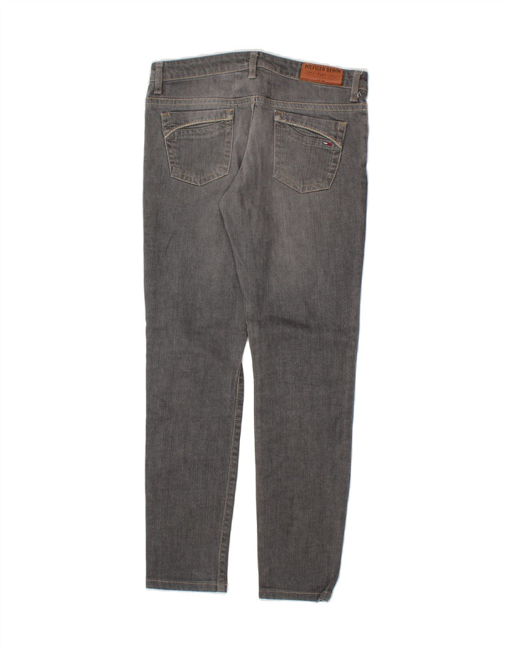 TOMMY HILFIGER Womens Skinny Jeans W30 L29 Grey Vintage Tommy Hilfiger and Second-Hand Tommy Hilfiger from Messina Hembry 