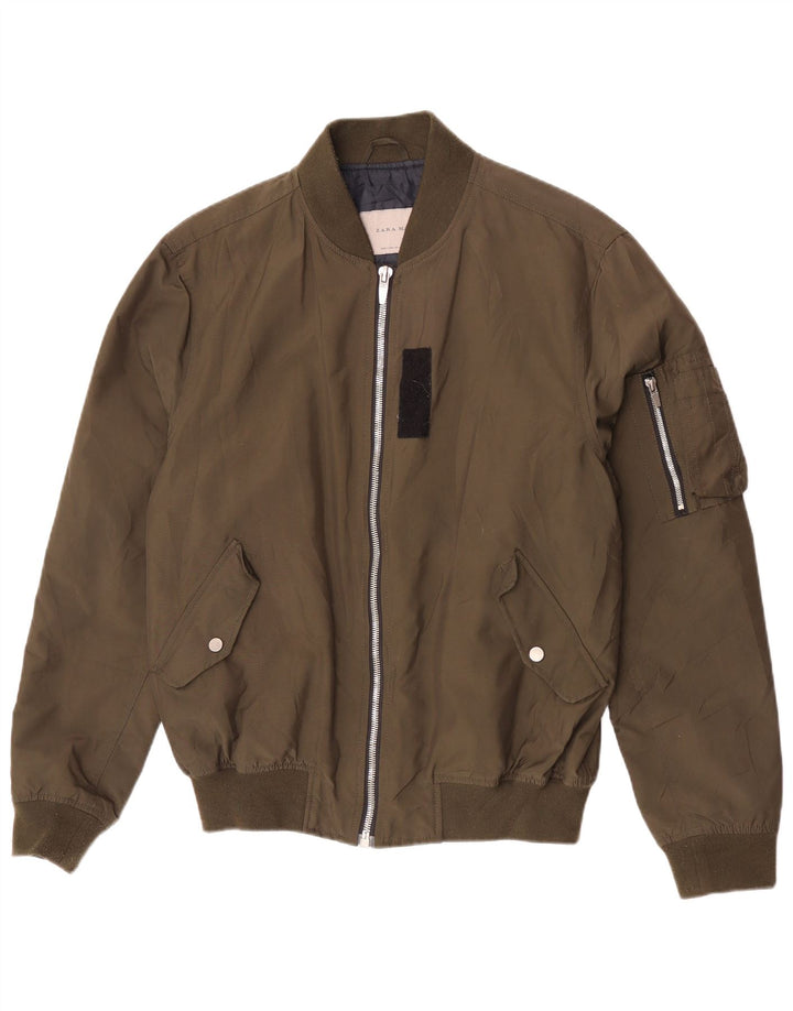 Zara muška bomber jakna UK 40 Large kaki