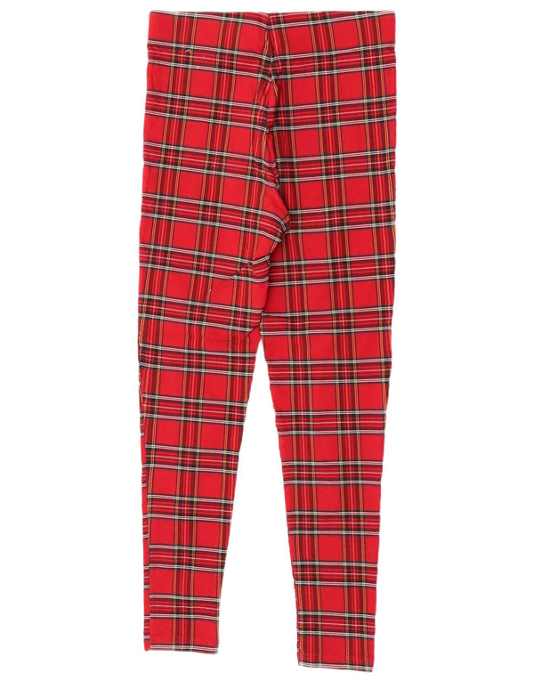 Pantaloni skinny casual pentru femei Zara Medium L28 L26 Red Carid