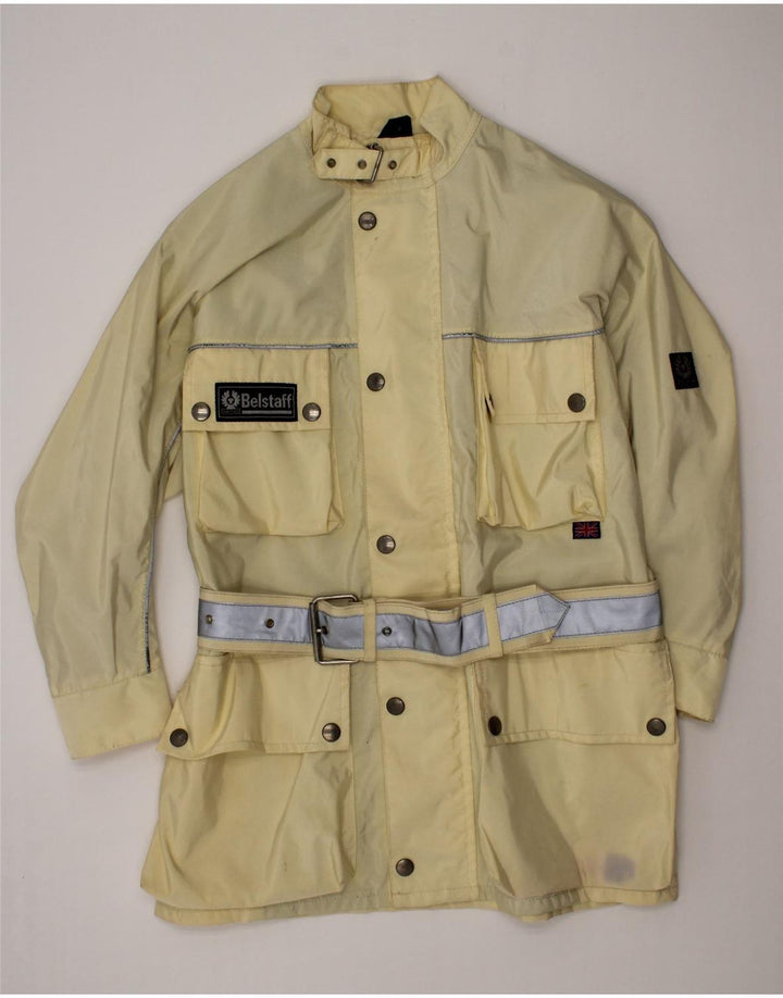 Belstaff Boys Utility Jacket 7-8 Years Yellow Nylon