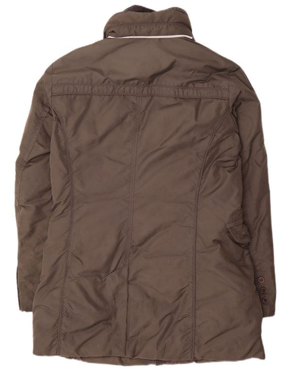 PEUTEREY Mens Padded Coat EU 50 Medium Grey Polyester