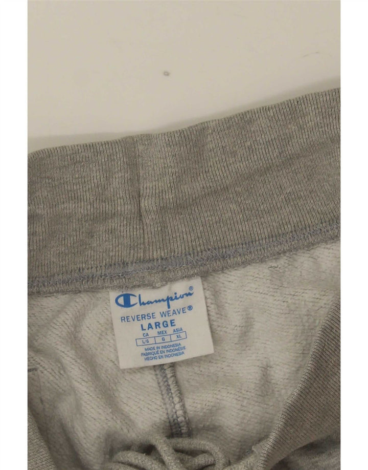 Pantaloncini sportivi Champion Reverse Weave da uomo, grandi, in cotone grigio