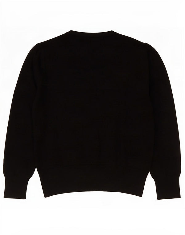 Marks & Spencer Pull Cardigan Femme UK 12 Medium Noir Viscose