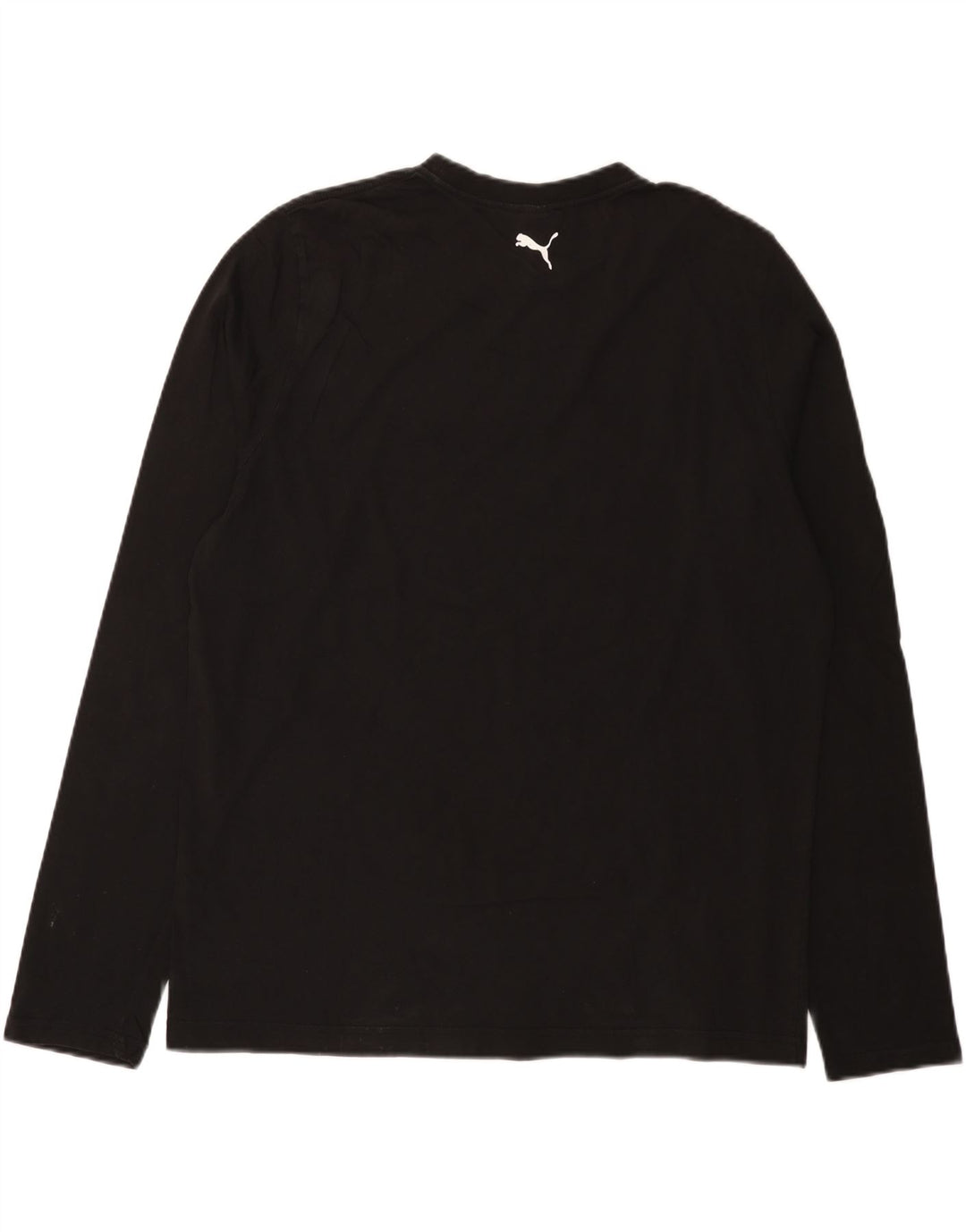 Мужской топ с рисунком Puma с длинным рукавом XL, черный