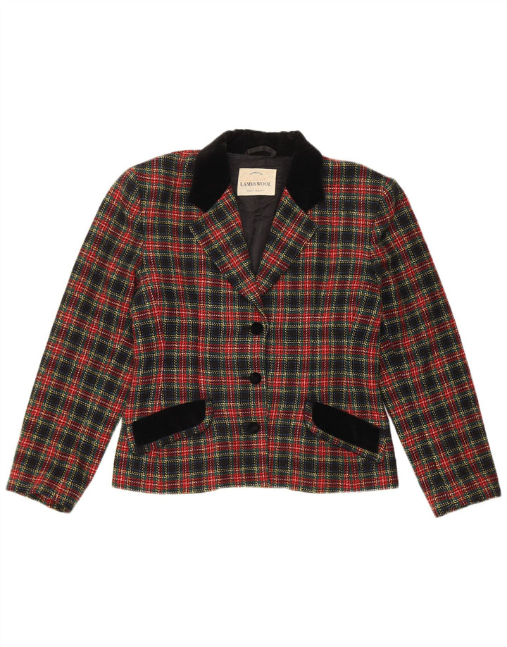 Giacca Blazer Donna AUSTRALIAN L'ALPINA IT 44 Medium Multicolore Check