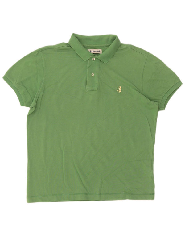 Jeckerson Mens Polo Shirt Large Green