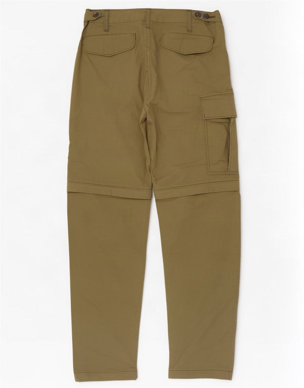Pantaloni cargo dritti da uomo Levi's W30 L27 cotone kaki