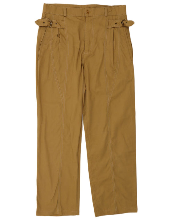 Vintage lige chinobukser til mænd W30 L28 Beige
