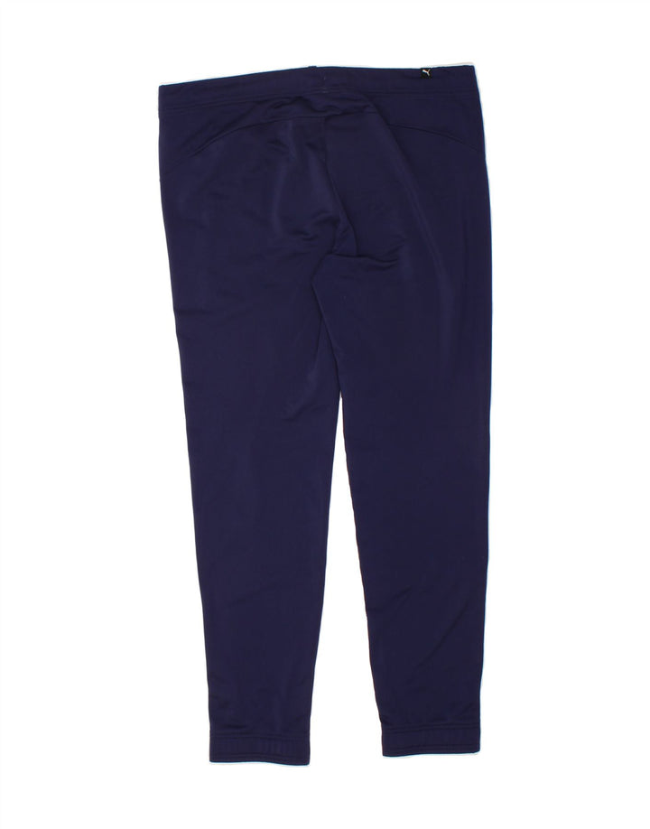 PUMA Mens Tracksuit Trousers Medium Navy Blue Vintage Puma and Second-Hand Puma from Messina Hembry 