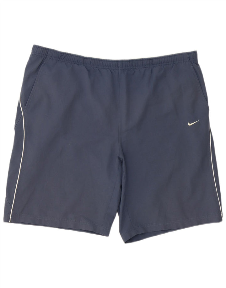 Męskie spodenki kąpielowe Nike XL, niebieskie, poliestrowe