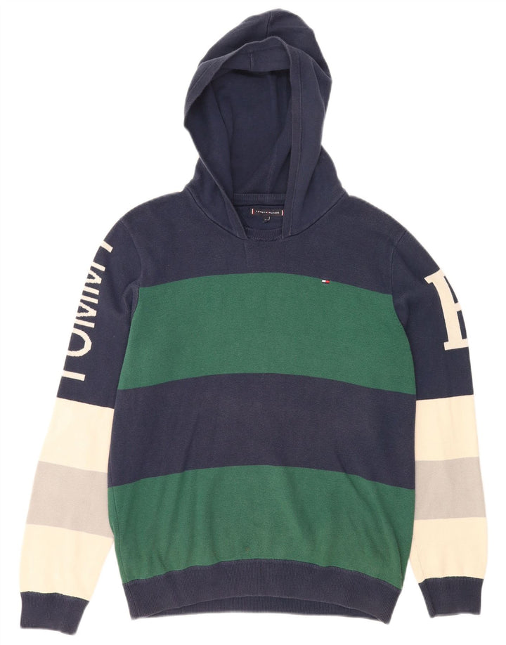 Tommy Hilfiger Boys Graphic Jumper 15-16 Years Multicoloured Colourblock