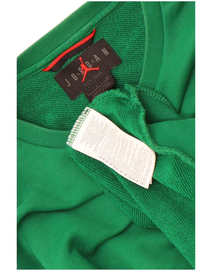 Jordan sweatshirt til mænd, lille grøn Colourblock Bomuld