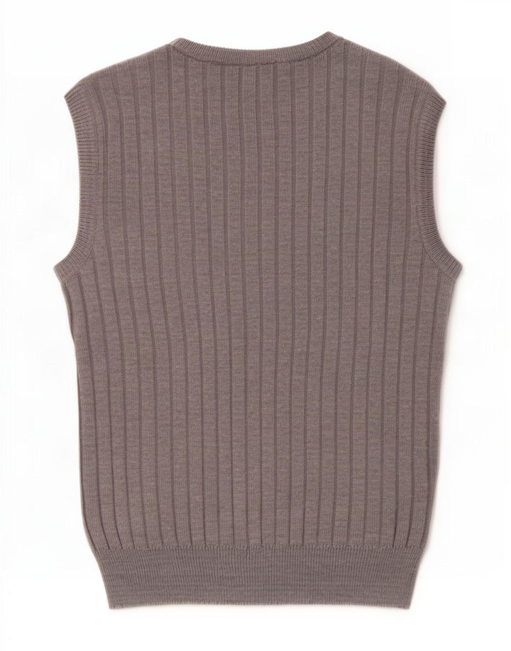 Jockey Mens Vest Tank Top XL Grey Wool